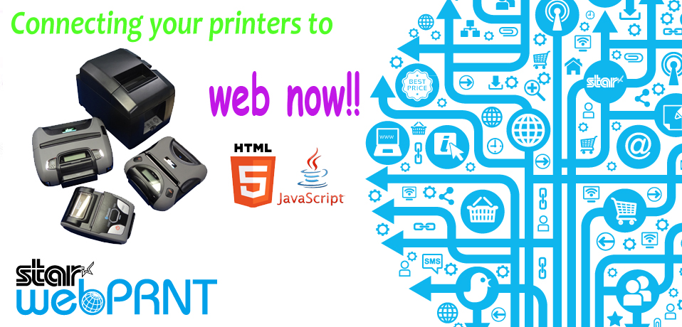 STAR WebPRNT - print receipt or label via your web browser
